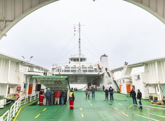 Vehicle Deck - MV Northumberland