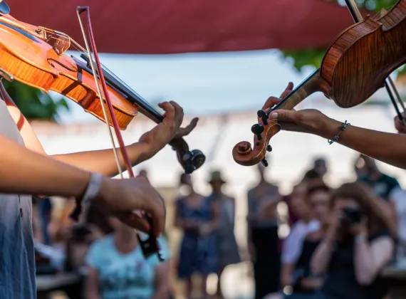 people-playing-violin-at-acadia-festival