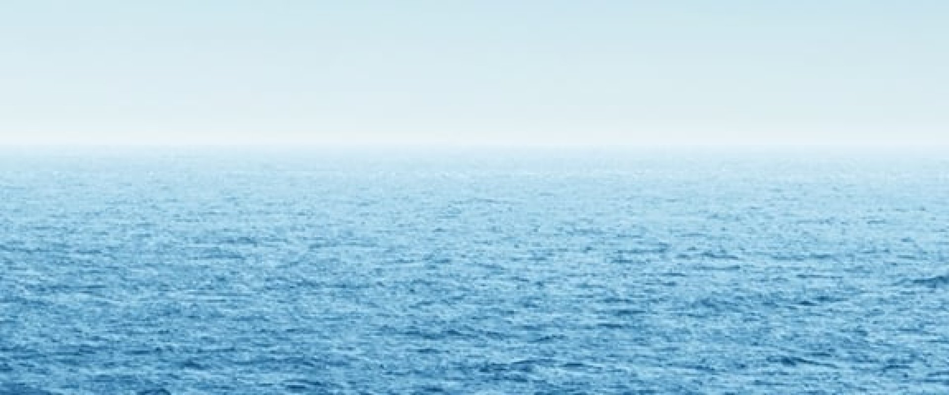 A blue ocean